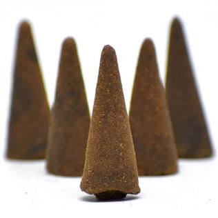 Cow Dung Dhoop Cones for Daily Spiritual Cleansing