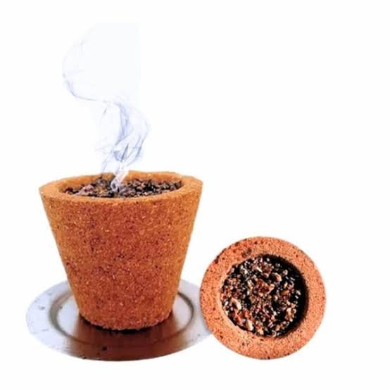 Gobar Havan Cups and Kande for Yagna and Rituals